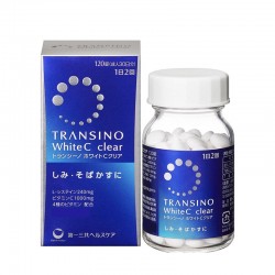 日本第一三共TRANSINO White C Clear 升級版淡斑去黑色素美白丸 120粒30日份